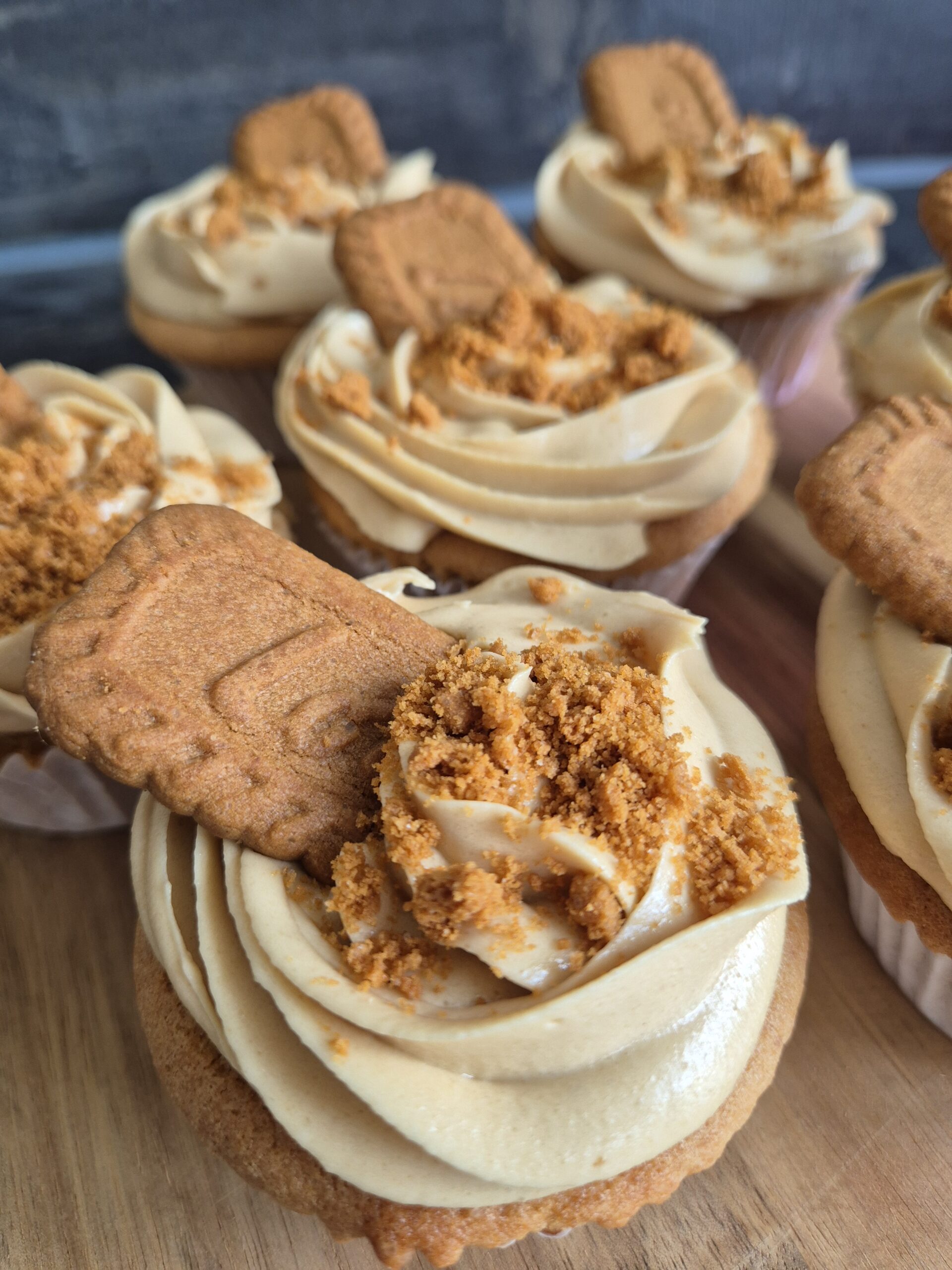 Lotus Speculoos cupcakes
