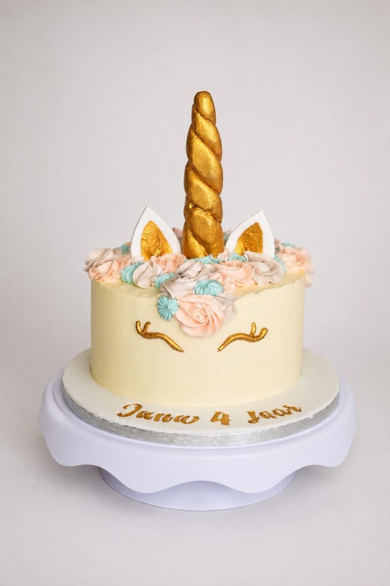 unicorn taart