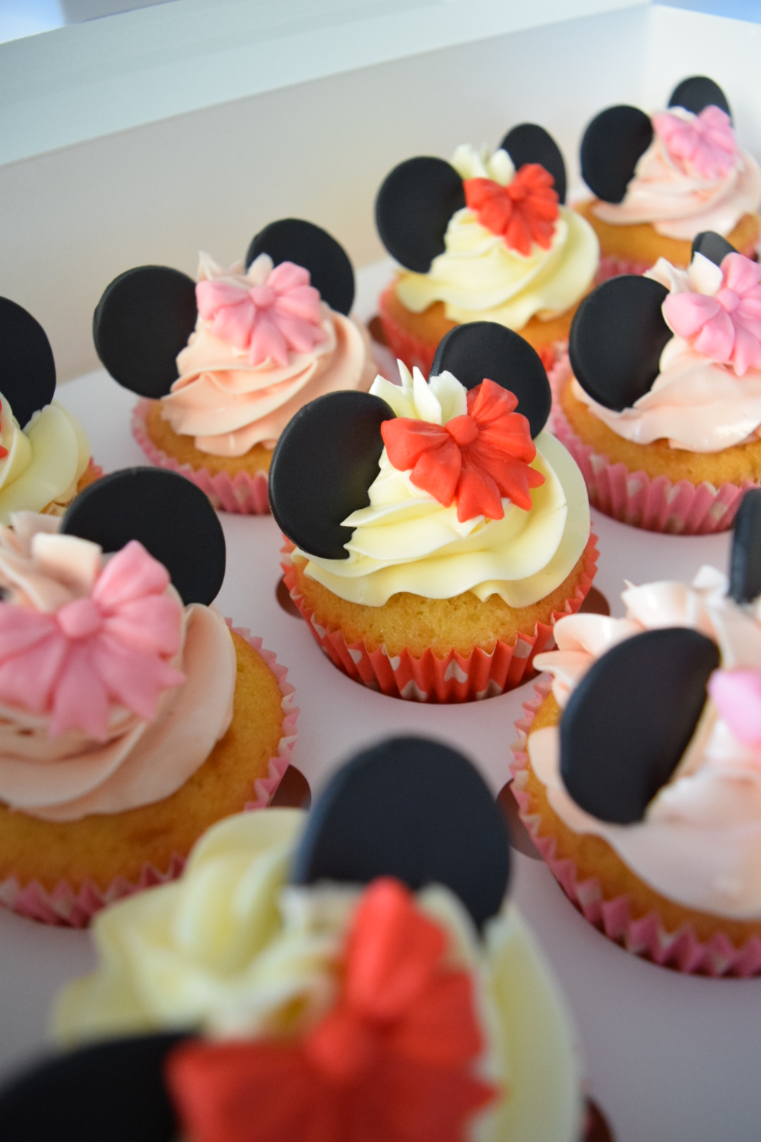 Cupcakes minnie mouse cupcakes